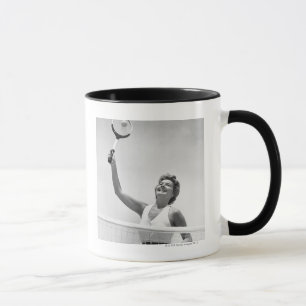 Woman Playing Tennis 2 Mug
