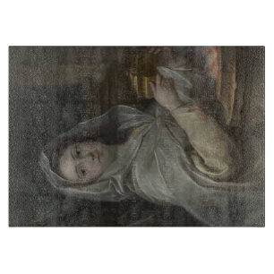 Woman Portrayed as a Vestal Virgin (Ancient Rome) Cutting Board
