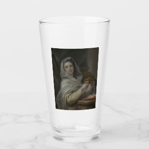 Woman Portrayed as a Vestal Virgin (Ancient Rome) Glass