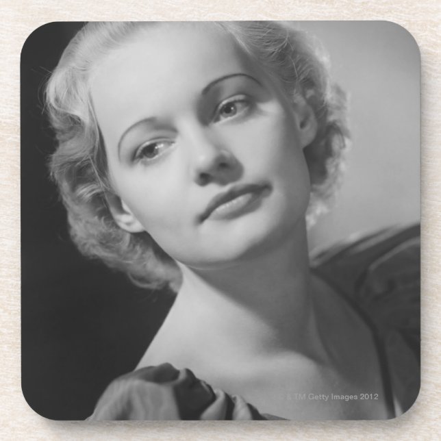 Woman Posing 2 Coaster (Front)