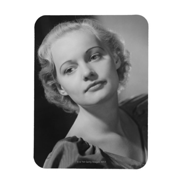 Woman Posing 2 Magnet (Vertical)