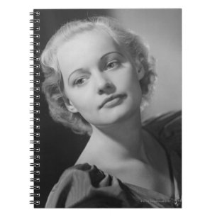 Woman Posing 2 Notebook