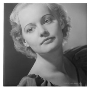 Woman Posing 2 Tile
