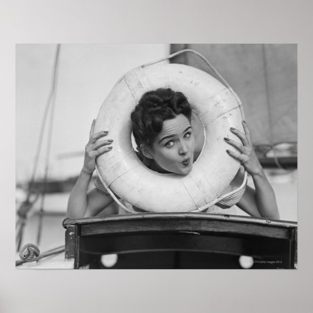 Woman Posing 3 Poster (Front)