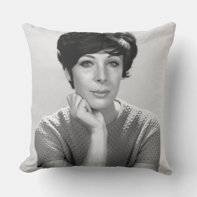 Woman Posing Cushion (Front)