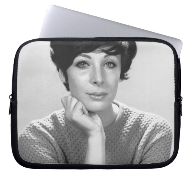 Woman Posing Laptop Sleeve (Front)