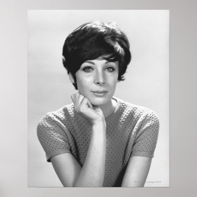 Woman Posing Poster (Front)