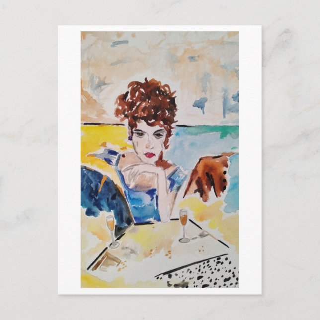 Woman Postcard (Front)