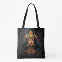 Woman Powa Queen Tote Bag