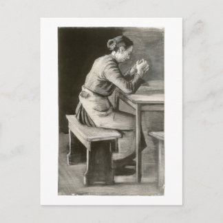 Woman Praying, Vincent van Gogh Postcard