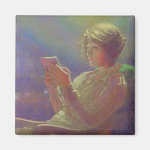 Woman Reading, 1921 Magnet