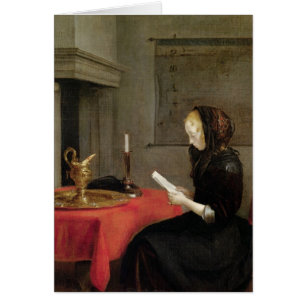 Woman Reading, c.1662