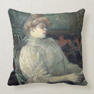Woman Reading Cushion