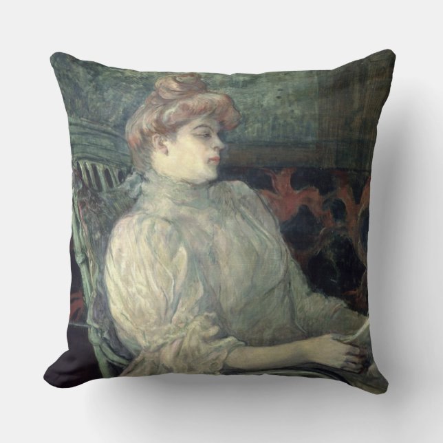 Woman Reading Cushion (Front)