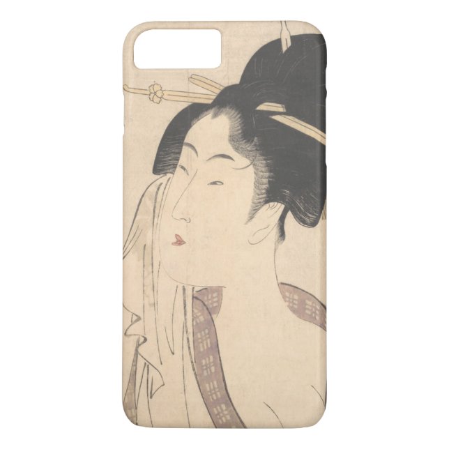 Woman Relaxing after Her Bath Case-Mate iPhone Case (Back)