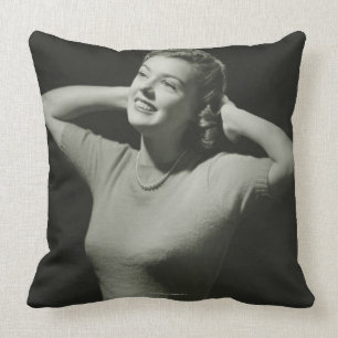 Woman Relaxing Cushion