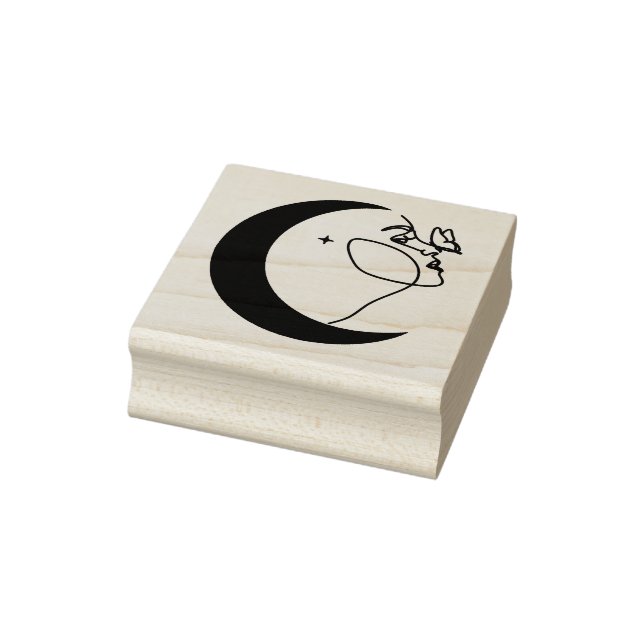 Woman Rubber Stamp (Stamp)