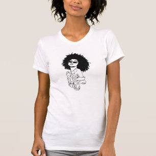 Woman’s Afro image T-Shirt