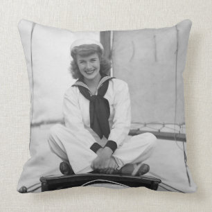 Woman Sailor Cushion
