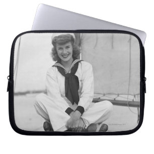 Woman Sailor Laptop Sleeve