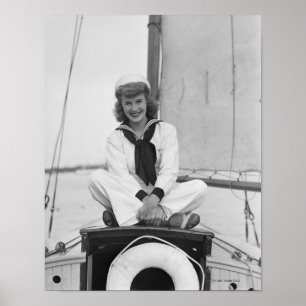 Woman Sailor Poster