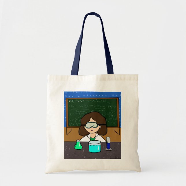 Woman Scientist Tote (Front)