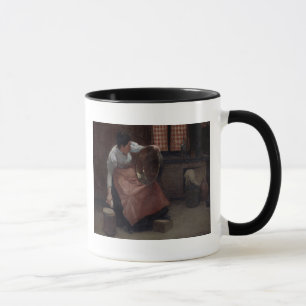 Woman Scouring Mug