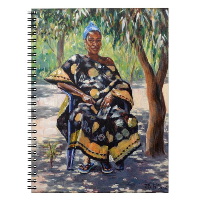 Woman Sitting 2004 Notebook (Front)