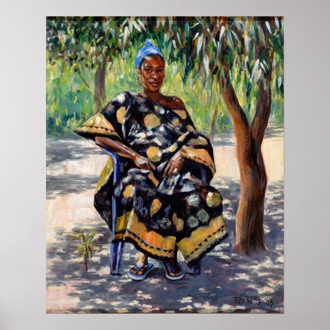 Woman Sitting 2004 Poster (Front)