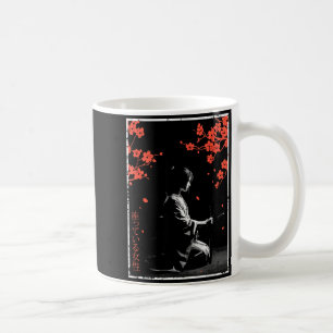 Woman Sitting Cherry Blossoms Japanese Art Women M Coffee Mug