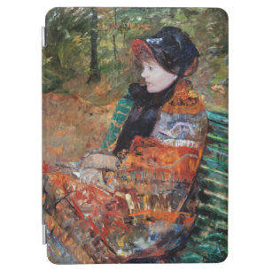 Woman Sitting on the Bench, Mary Cassatt iPad Air Cover