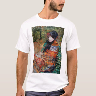Woman Sitting on the Bench, Mary Cassatt T-Shirt