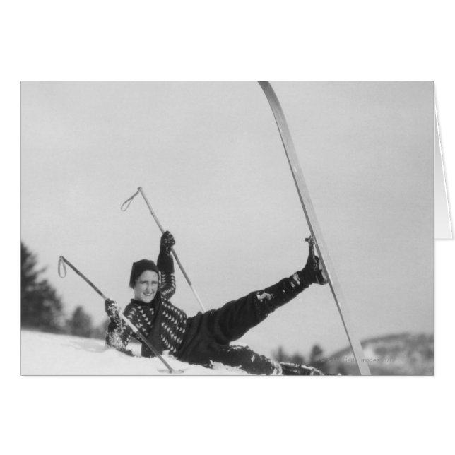 Woman Skier 2 (Front Horizontal)