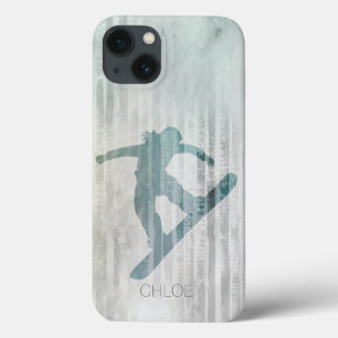Woman Snowboarder Case-Mate iPhone Case