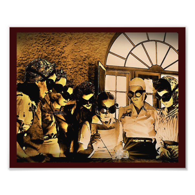 Woman Soldering During WWII Photo Print (Front)