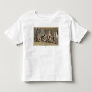 Woman Spinning, from 'Costume of Yorkshire' Toddler T-Shirt