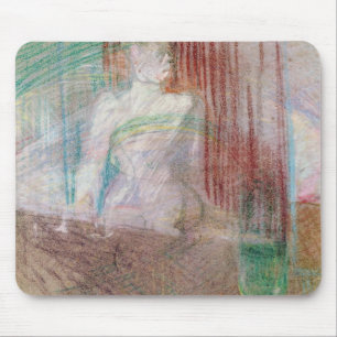 Woman standing behind a table, from 'Elles', 1889 Mouse Pad