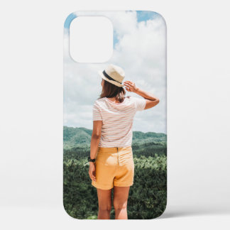 Woman standing near trees iPhone 12 case