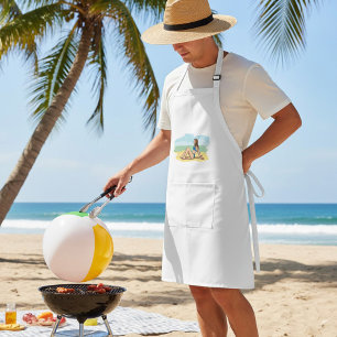 Woman Sunbathing Standard Apron
