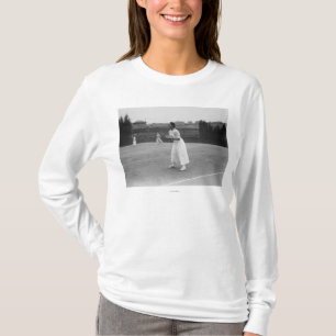 Woman Tennis Player getting ready Photograph T-Shirt