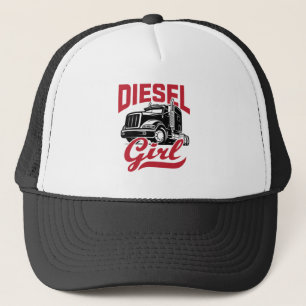 Woman Truck Driver Trucker Women Diesel Girl Hat