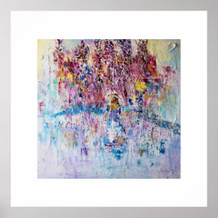 Woman Under the Wisteria Poster