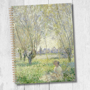 Woman under Willows, Monet 1880 Planner