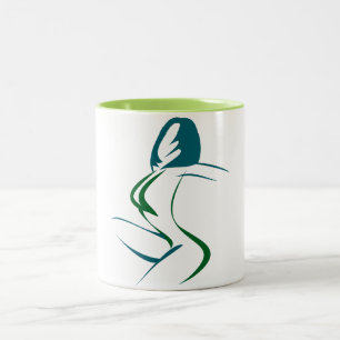 Woman Vector Clip Art Coffee Mug