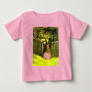 Woman Waiting (by John Everett Millais) Baby T-Shirt