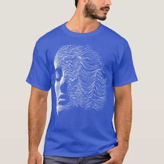 woman waves design 1 T-Shirt