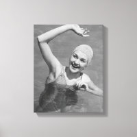 Woman Waving