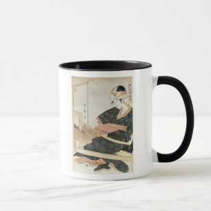 Woman Weaving Mug