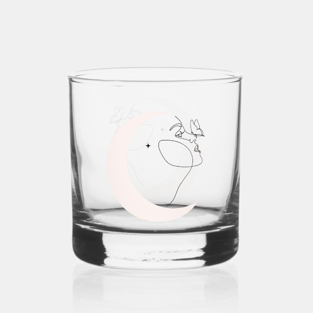 Woman Whiskey Glass (Front)