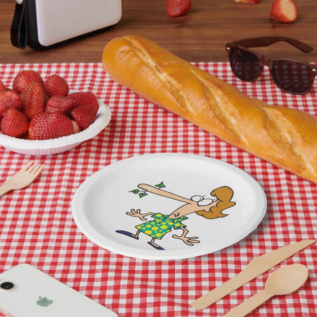 Woman Who Told Lies Paper Plate (Creator Uploaded)